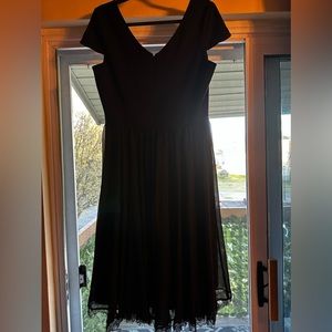 Dress the population size large new black